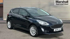 Black Used 2019 Ford Fiesta Titanium Hatchback | £9,407 (Fair price)