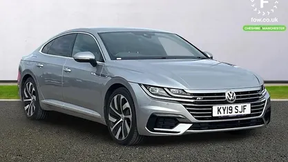 Used VW Arteon R-line 190 HP (139 kW) 2018 Silver Hatchback