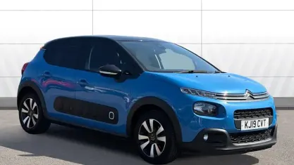 Begagnad Citroën C3 Flair 82 HK (60 kW) 2019 Blå Halvkombi