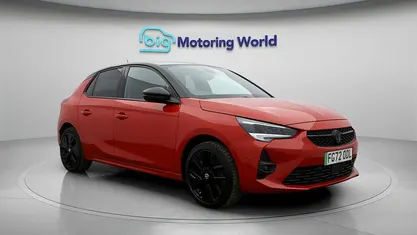 Used Vauxhall Corsa-e Edition 100 kW (136 HP) 2022 Red Hatchback