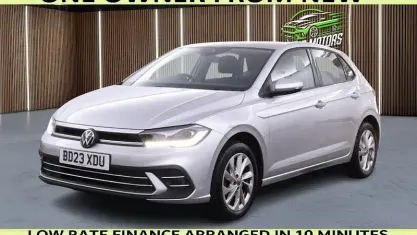 Used VW Polo Style 95 HP (69 kW) 2023 Silver Hatchback