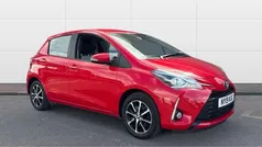 Red Used 2019 Toyota Yaris Hatchback | £10,197 (Fair price)