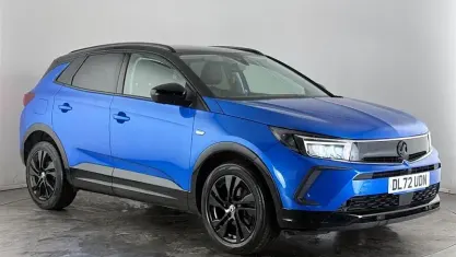 Used Vauxhall Grandland X GS Line 131 HP (96 kW) 2023 Blue SUV