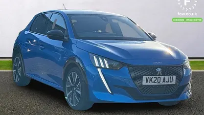 Blue Used 2020 Peugeot 208 GT-line Hatchback | £13,199 (Fair price)