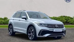 Silver Used 2021 VW Tiguan R-line SUV | £25,990 (Fair price)