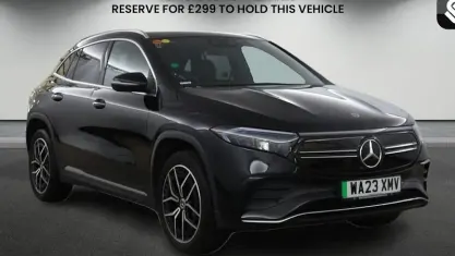 Used Mercedes EQA250+ AMG line 139 kW (190 HP) 2023 Cosmos black SUV