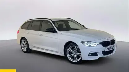 Used BMW 320 M Sport 190 HP (139 kW) 2018 White Estate