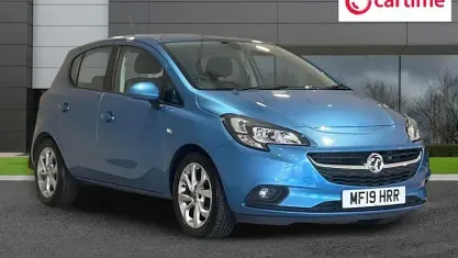 Used Vauxhall Corsa 75 HP (55 kW) 2019 Blue Hatchback