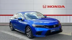Blue Used 2023 Honda Civic Elegance Hatchback | £24,495 (Fair price)