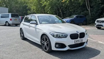 Used BMW 118 M Sport 136 HP (100 kW) 2019 White Hatchback