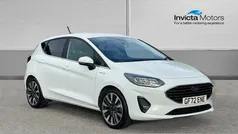 White Used 2022 Ford Fiesta Titanium X Hatchback | £13,350 (Fair price)