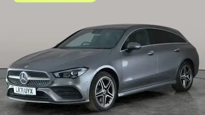 Used Mercedes CLA250e Shooting Brake AMG Line Premium 218 HP (160 kW) 2021 Grey Estate