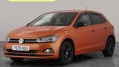 Used VW Polo Match 95 HP (69 kW) 2020 Orange Hatchback