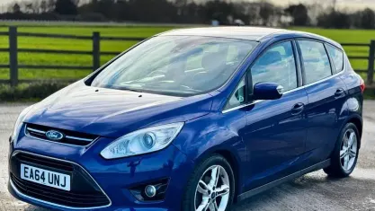 Used Ford C-MAX Titanium X 125 HP (91 kW) 2014 Blue MPV