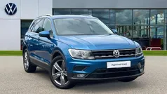 Caribbean blue metallic Used 2019 VW Tiguan Match SUV | £16,838 (Good price)