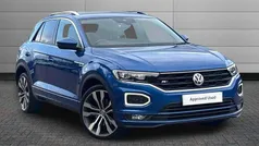 Blue Used 2019 VW T-Roc R-line SUV | £15,250 (Fair price)