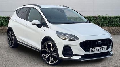 Begagnad Ford Fiesta Active X 101 HK (74 kW) 2024 Vit Halvkombi