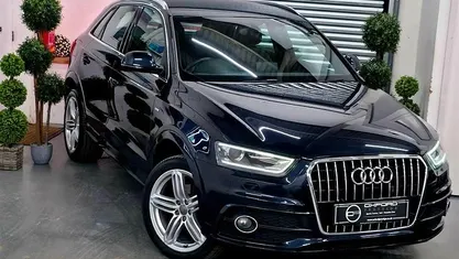 Used Audi Q3 S-Line 177 HP (130 kW) 2013 Blue SUV