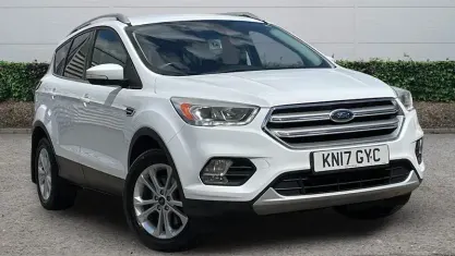 Used Ford Kuga Titanium 150 HP (110 kW) 2017 White SUV