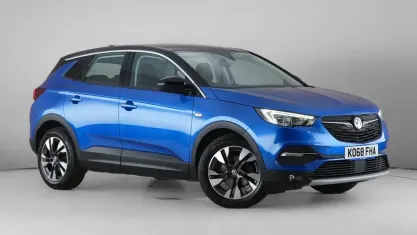 Used Vauxhall Grandland X Sport 131 HP (96 kW) 2019 Blue SUV