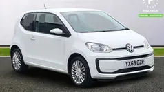 White Used 2017 VW up! move up! Hatchback | £7,399 (Fair price)