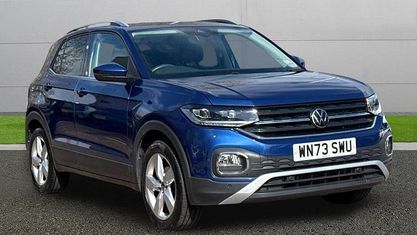 Second-hand VW T-Cross SEL 150 CP (110 kW) 2023 Albastru SUV