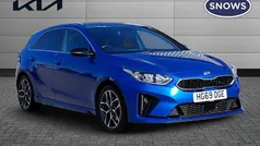 Blue Used 2019 Kia Ceed GT-Line Hatchback | £13,599 (Fair price)