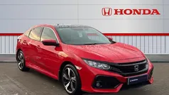 Red Used 2018 Honda Civic EX Hatchback | £12,108 (Fair price)
