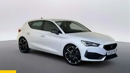 Used Cupra Leon VZ2 245 HP (180 kW) 2022 White Hatchback