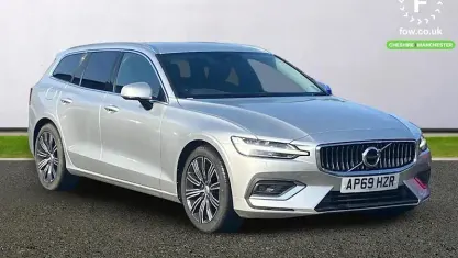 Used Volvo V60 Inscription 254 HP (186 kW) 2020 Silver Estate