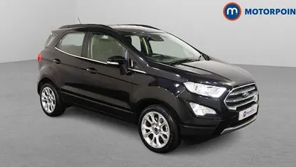 Black Used 2022 Ford Ecosport Titanium SUV | £11,199 (Fair price)
