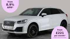 White Used 2017 Audi Q2 S-Line SUV | £12,825 (Fair price)