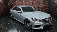 Silver Used 2015 Mercedes E250 AMG line Sedan | £7,649 (Good price)