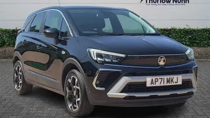 Used Vauxhall Crossland Edition 131 HP (96 kW) 2021 Black SUV