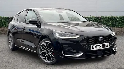 Used Ford Focus ST-Line 125 HP (91 kW) 2022 Black Hatchback
