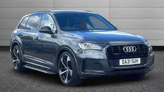 Daytona grey Used 2021 Audi Q7 Black Edition SUV | £41,550 (Fair price)