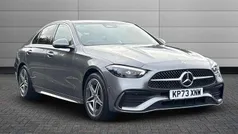 Grey Used 2023 Mercedes C300e AMG Line Premium Plus Sedan | £35,190 (Fair price)