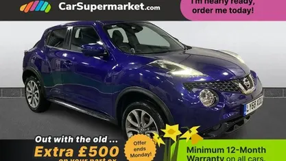 Used Nissan Juke Tekna 113 HP (83 kW) 2019 Blue SUV