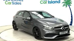 Grey Used 2018 Mercedes A160 AMG line Hatchback | £12,000 (Fair price)