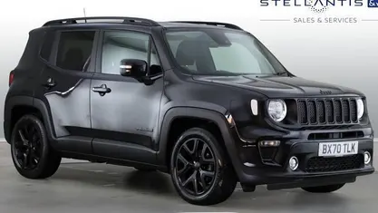 Used 2022 Jeep Renegade Night Eagle SUV | £14,342 (Fair price)
