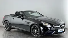 Black Used 2018 Mercedes SLC200 AMG line Cabriolet | £18,700 (Fair price)