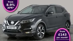 Black Used 2017 Nissan Qashqai Tekna SUV | £10,229 (Fair price)