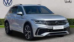 Silver Used 2021 VW Tiguan R-line SUV | £26,223 (Fair price)