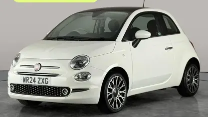 Used Fiat 500 69 HP (50 kW) 2024 White Hatchback
