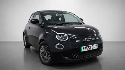 Used Fiat 500e Icon 86 kW (118 HP) 2022 Black Hatchback