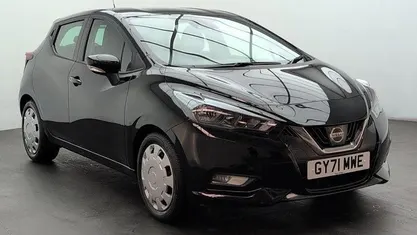 Used Nissan Micra Acenta 92 HP (67 kW) 2022 Black Hatchback