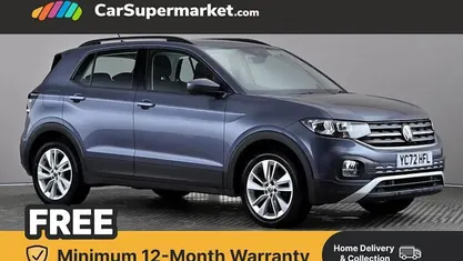 Used VW T-Cross SE 110 HP (80 kW) 2022 Grey SUV