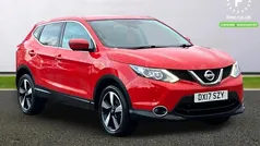 Red Used 2017 Nissan Qashqai N-Connecta SUV | £7,899 (Good price)