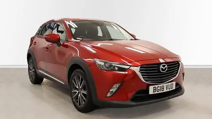 Red Used 2018 Mazda CX-3 Inclusive SUV | £11,899 (Fair price)