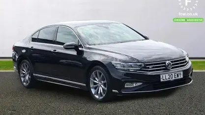 Used VW Passat R-line 150 HP (110 kW) 2020 Black Sedan